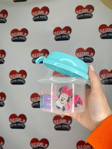 Porta snack redondo minnie