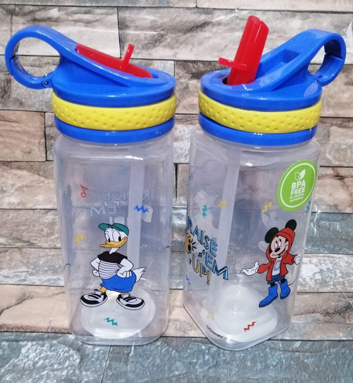 Botella cuadrada mickey