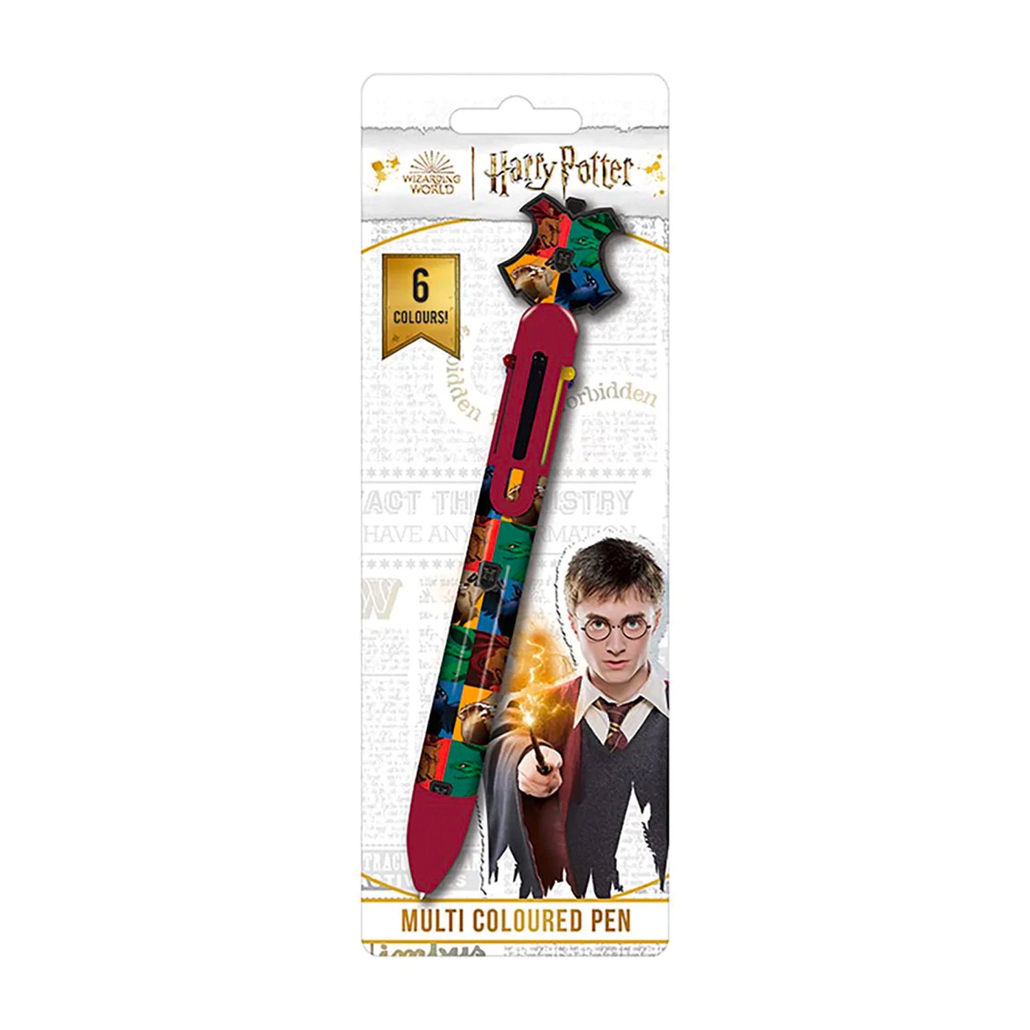 LAPIZ MULTICOLOR HARRY POTTER