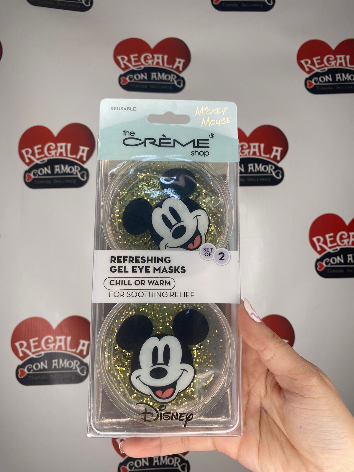 Gel eye masks Mickey Mouse