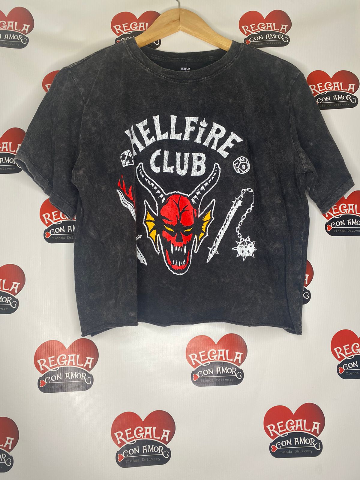 Polera stranger things Hellfire Club